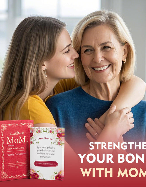 Load image into Gallery viewer, Dreambrook Mom Conversation Cards Meaningful Talk Mothers Day Gift
