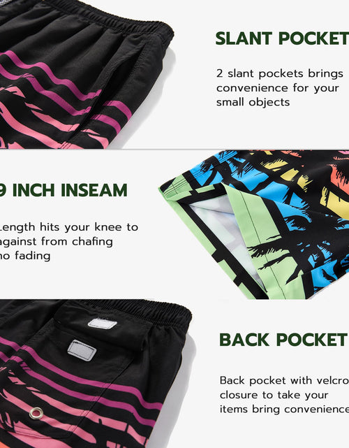Load image into Gallery viewer, APTRO Men's Swim Trunks Quick Dry Board Shorts Mesh Liner Size XL
