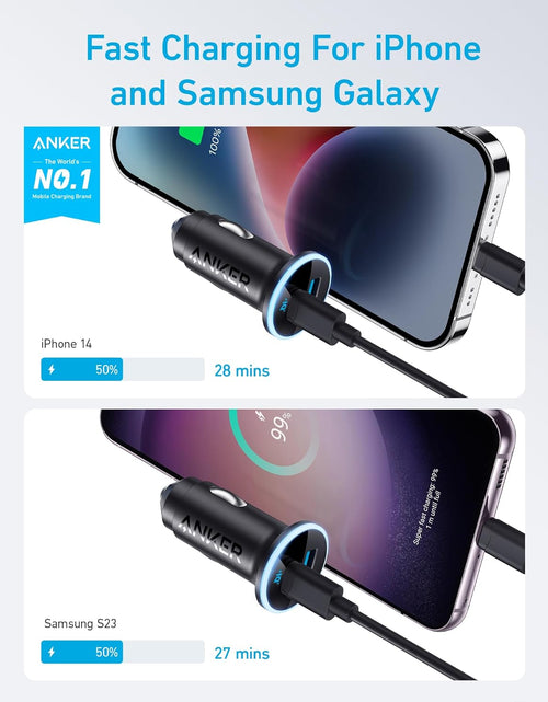Load image into Gallery viewer, Anker <b>323</b> Car Charger (52.5W)

