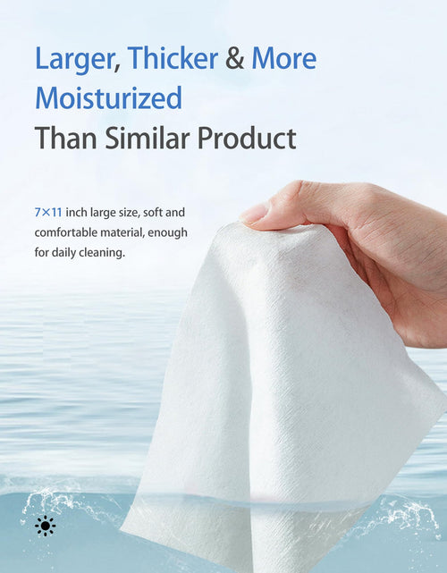 Load image into Gallery viewer, FUMMI 300 Pack Large Body Wipes Moisturizing No Rinse Bath Wipes Unscented
