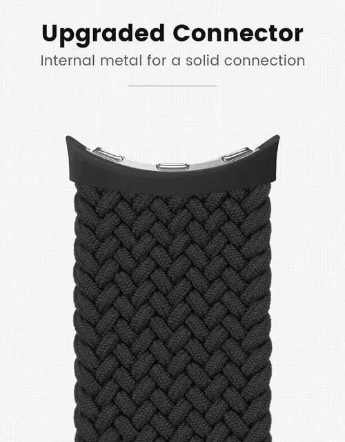 Load image into Gallery viewer, MAKCPOIMER Braided Nylon Strap for Google Pixel Watch 1/2/3 41mm Starlight
