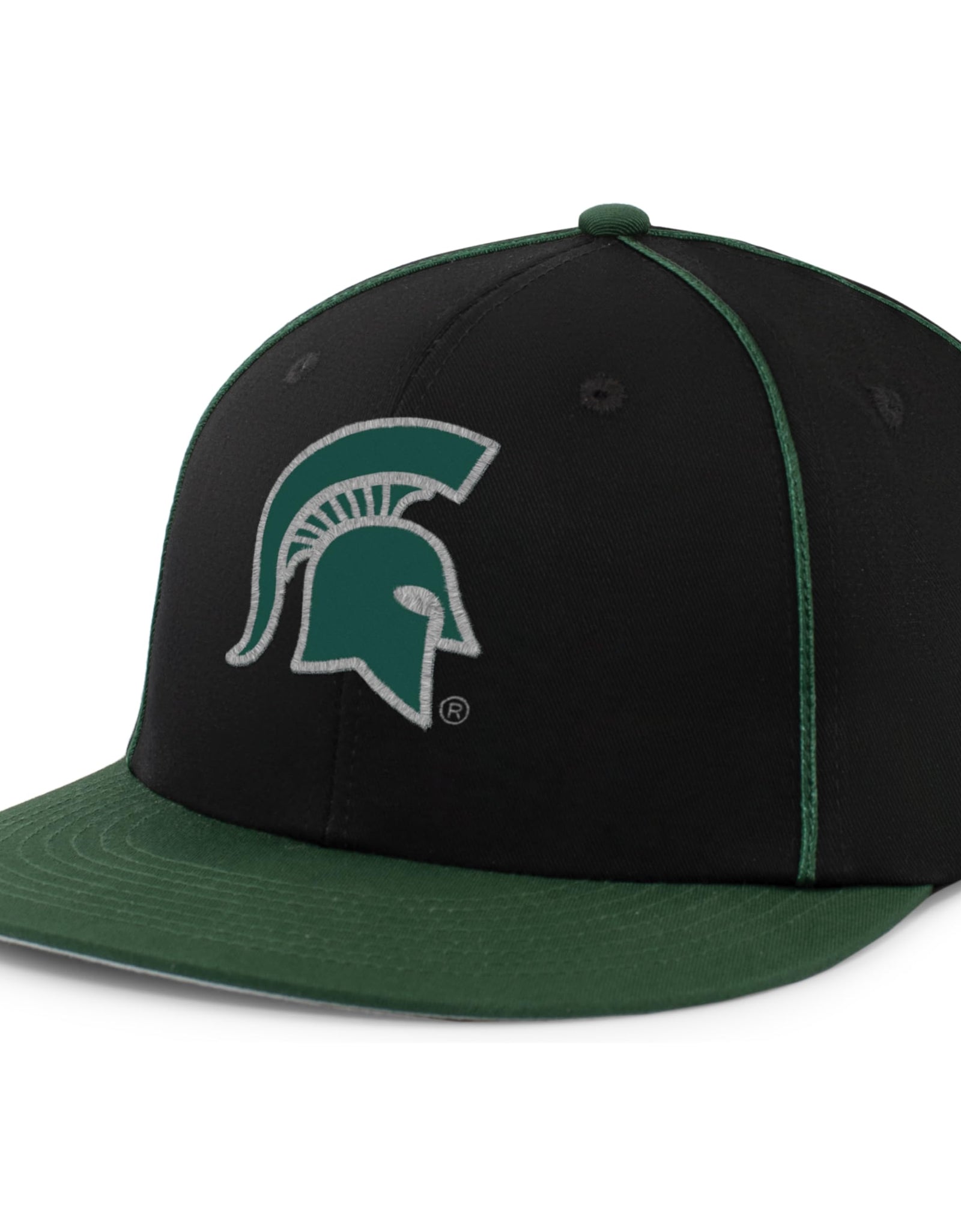 Pacific Headwear NCAA Michigan State Team Flatbill Cap Green OS