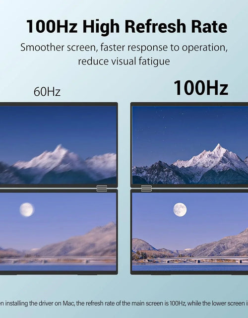 Load image into Gallery viewer, InnoView Foldable 18.5" Dual Monitor-INVPM509
