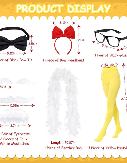 Load image into Gallery viewer, Apragaz 10 PCS Chicken Couple Costume Set Multi Color One Size
