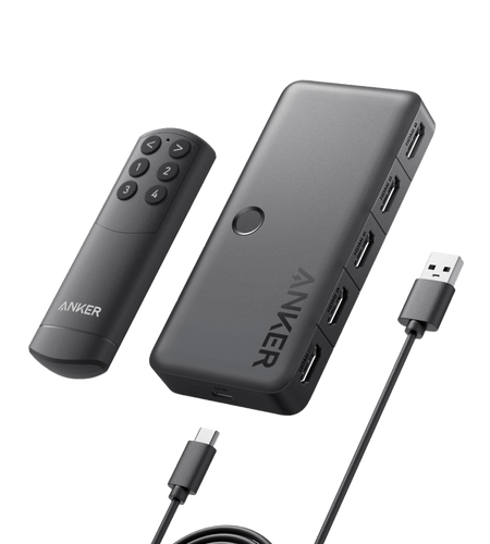 Anker HDMI Switch (4 in 1 Out, 4K HDMI)