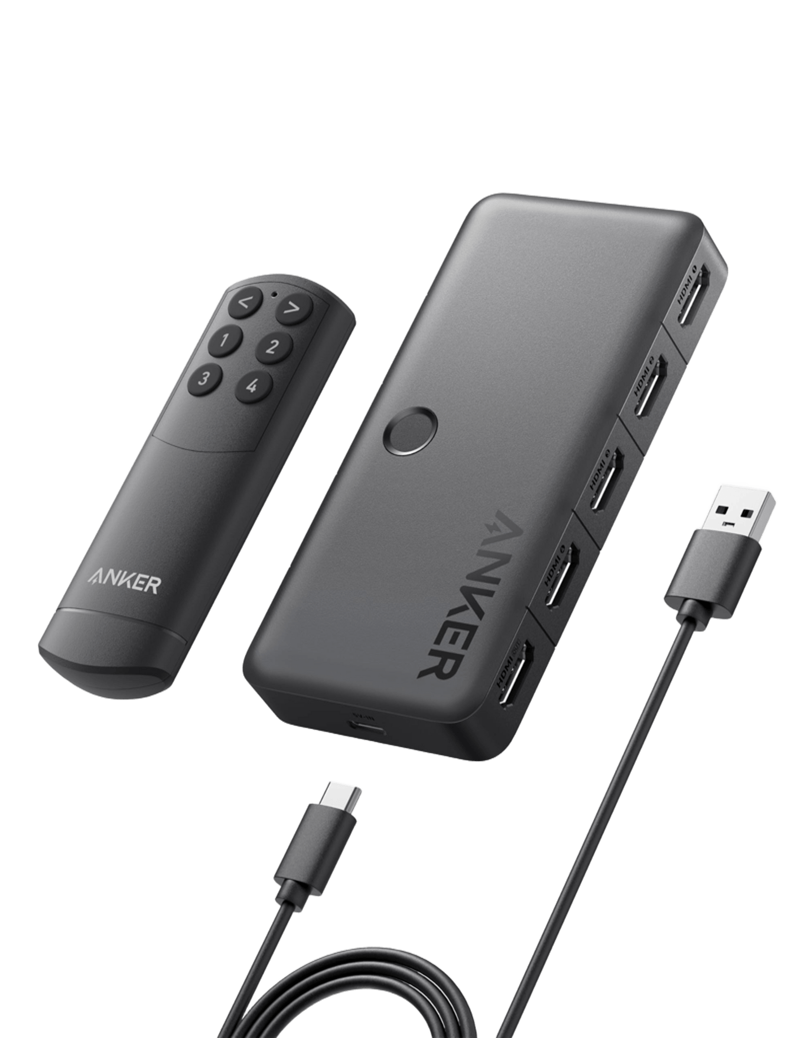 Anker HDMI Switch (4 in 1 Out, 4K HDMI)