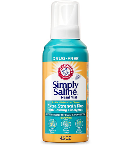 ARM & Hammer Simply Saline Extra Strength Plus Eucalyptus Nasal Mist 4.6 oz