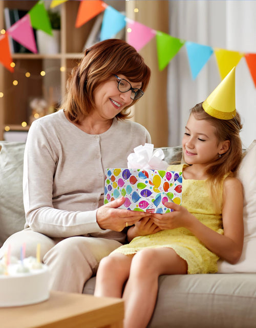 Load image into Gallery viewer, LCY WEDSHI Birthday Wrapping Paper 12pcs 20x29in Multicolor Birthday Theme

