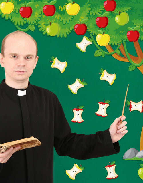 Load image into Gallery viewer, Zonon Religious Classroom Bulletin Board Set Christian Fall Apple Cutouts
