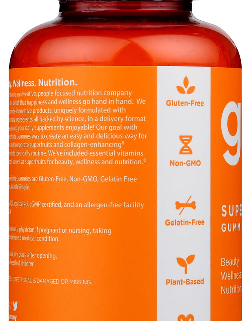 Load image into Gallery viewer, BestBy05/26 Goli Nutrition Superfruits Gummies Mixed Fruit 60 Count
