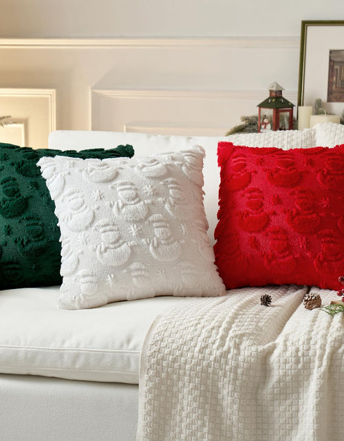 Load image into Gallery viewer, MIULEE Christmas Pillow Covers Dark Green 18x18 Inch Set of 2
