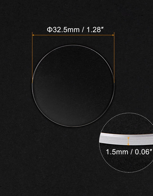 Load image into Gallery viewer, uxcell 32.5mm Sapphire Crystal Watch Glass Lens Round Flat 1.5mm Replacement
