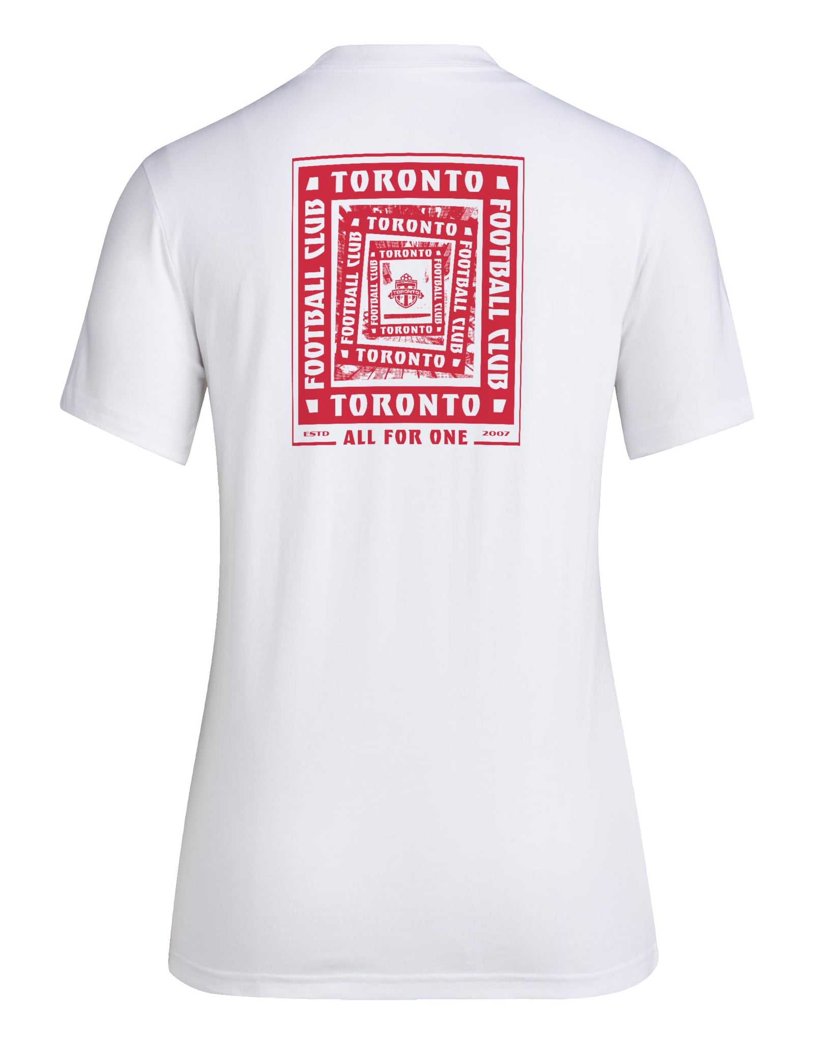 adidas Womens Toronto FC Pre-Game Soccer T-Shirt White Size XXL