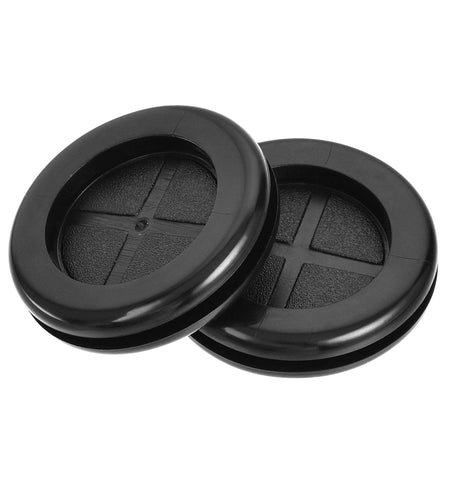 uxcell Rubber Grommet Round Double-Sided Mount Dia 32mm Wire Protection 20pcs