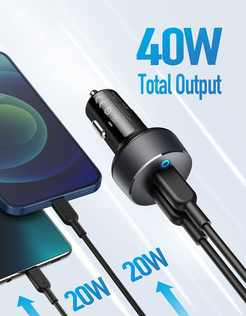 Load image into Gallery viewer, Anker <b>PowerDrive III</b> Duo USB-C Car Charger
