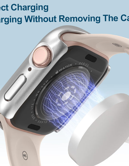 Load image into Gallery viewer, YIJDACASE Apple Watch SE/SE2/SE3 Series 4-6 44mm Silver Case Cover
