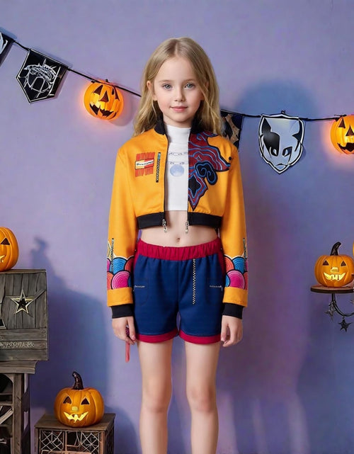 Load image into Gallery viewer, SAVITO Pop Idol Cosplay Costume Cartoon Girl A Size 5-6 Years 130CM
