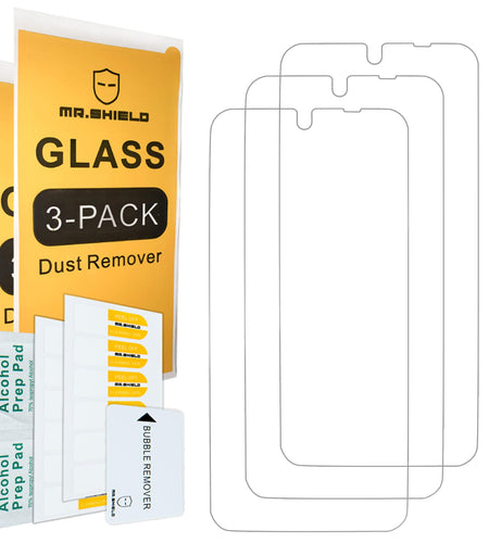 Mr.Shield Screen Protector for Punkt MC02 5G Tempered Glass Clear 3-Pack