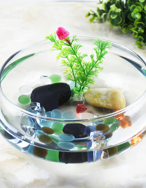 Load image into Gallery viewer, BESPORTBLE Transparent Desktop Aquarium Tank 9.52x9.52x3.93in 2800ml Plastic
