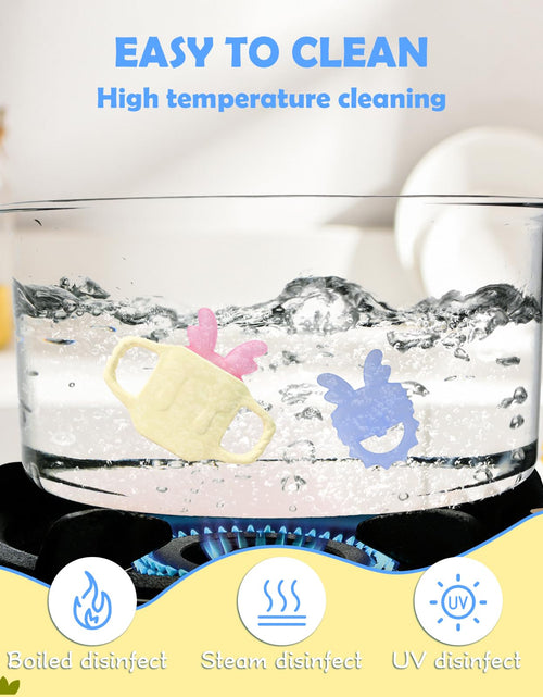 Load image into Gallery viewer, Anboor Baby Silicone Cold Teether 0-12 Months Water Filled Ice Relief
