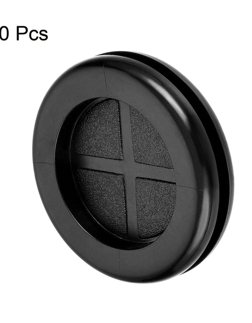 Load image into Gallery viewer, uxcell Rubber Grommet Round Double-Sided Mount Dia 32mm Wire Protection 20pcs
