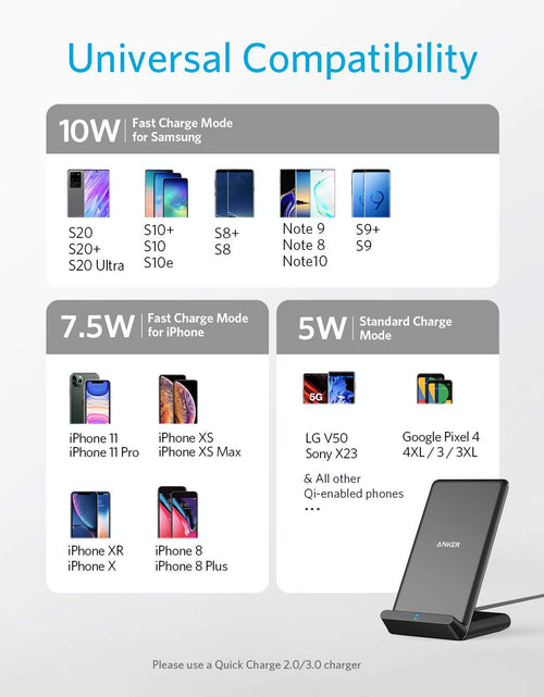 Load image into Gallery viewer, Anker <b>313</b> Wireless Charger (Stand)
