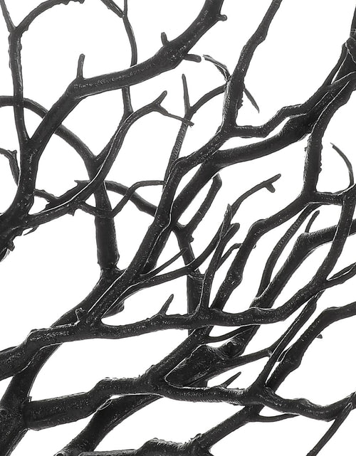 Load image into Gallery viewer, MAGICLULU Artificial Coral Branch for Headdress Black 36x17cm
