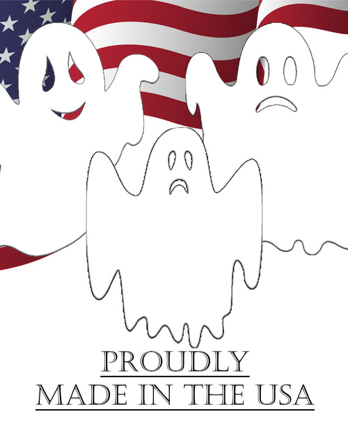 Load image into Gallery viewer, Rogue River Tactical Large Ghost Halloween Yard Sign Outdoor 15x12 Inch 3 Pack
