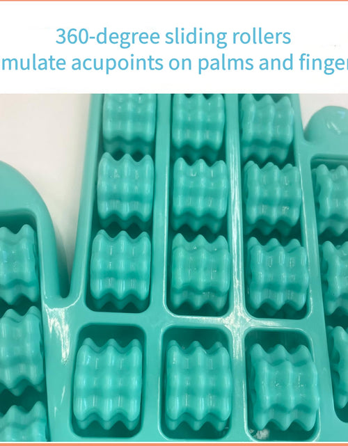 Load image into Gallery viewer, Hand Massager Finger Roller for Arthritis Carpal Tunnel Pain Relief Blue
