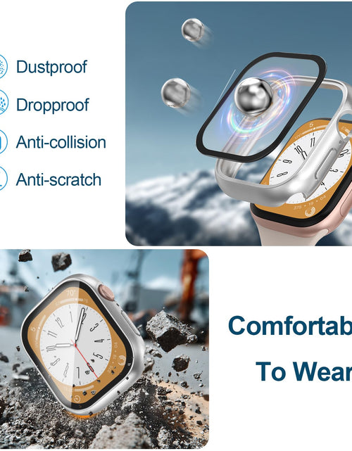Load image into Gallery viewer, YIJDACASE Apple Watch SE/SE2/SE3 Series 4-6 44mm Silver Case Cover
