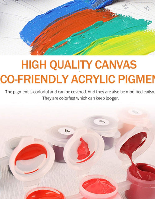 Load image into Gallery viewer, Entongstar Paint by Numbers Kit for Kids Guitar Cat 50mm x 40mm x 1mm
