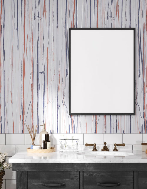 Load image into Gallery viewer, FANCYEASY Grey Grasscloth Peel &amp; Stick Wallpaper 15.7x118in Rustic Vinyl
