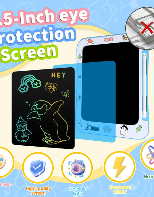 Load image into Gallery viewer, Genialba 2 Pack LCD Writing Tablet Kids Colorful Screen Pink &amp; Blue
