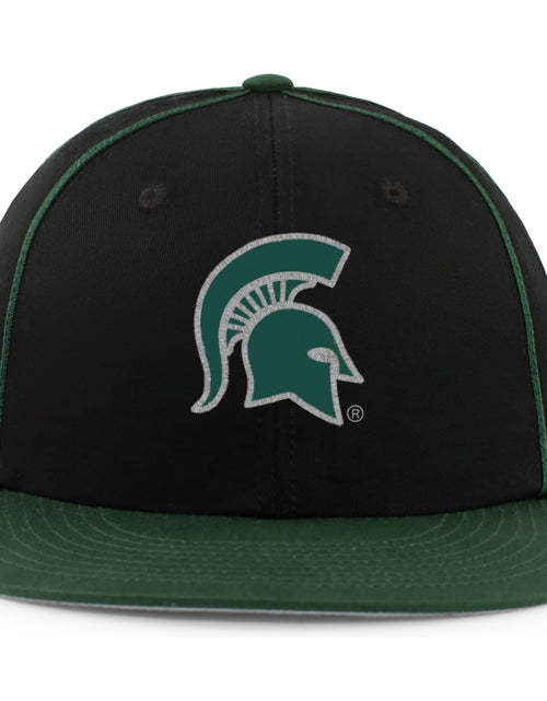 Load image into Gallery viewer, Pacific Headwear NCAA Michigan State Team Flatbill Cap Green OS
