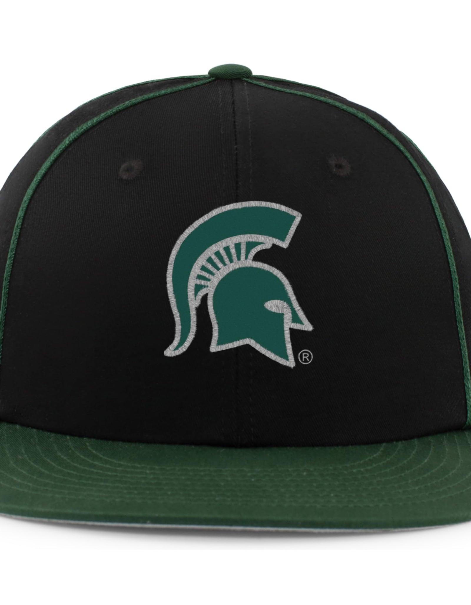 Pacific Headwear NCAA Michigan State Team Flatbill Cap Green OS