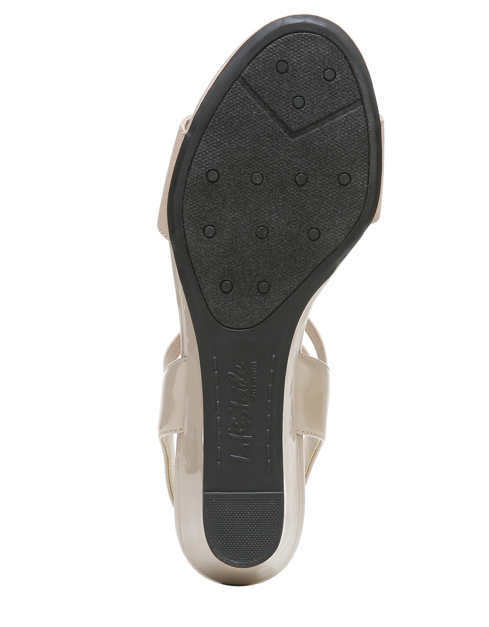 LifeStride Womens Yolo Sandal Tender Taupe Size 6 M