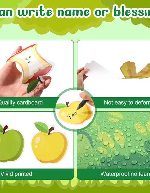 Load image into Gallery viewer, Zonon Religious Classroom Bulletin Board Set Christian Fall Apple Cutouts
