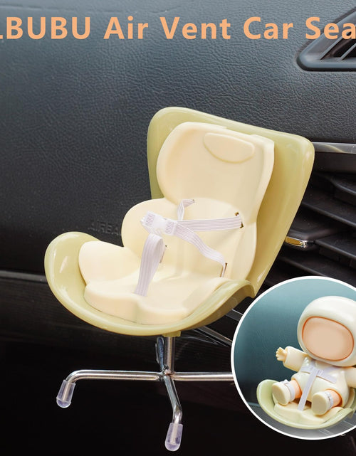 Load image into Gallery viewer, Bofiyma Car Seat for Doll 3-in-1 Vent Clip Aroma Diffuser Green 15-17cm
