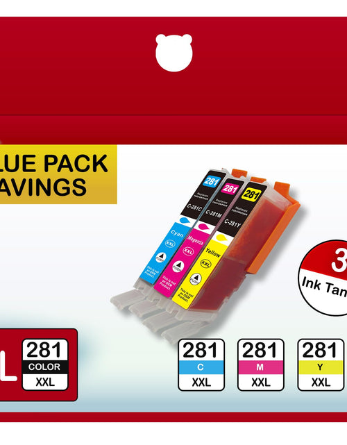 Load image into Gallery viewer, INKOKU Compatible Canon PGI-280XXL CLI-281XXL Ink Cartridges 5 Pack

