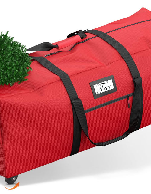 Load image into Gallery viewer, Mrrihand Christmas Tree Storage Bag Heavy-Duty 600D Oxford Red 7.5Ft
