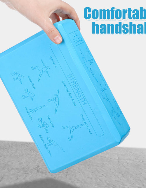 Load image into Gallery viewer, Halloscume Cork Yoga Blocks 2 Pack High Density Non Slip Teal Color
