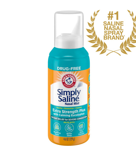 ARM & Hammer Simply Saline Extra Strength Plus Eucalyptus Nasal Mist 4.6 oz