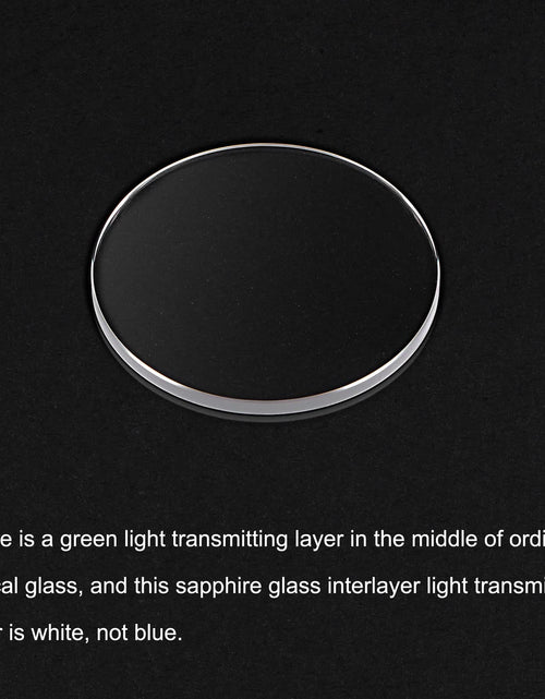 Load image into Gallery viewer, uxcell 32.5mm Sapphire Crystal Watch Glass Lens Round Flat 1.5mm Replacement
