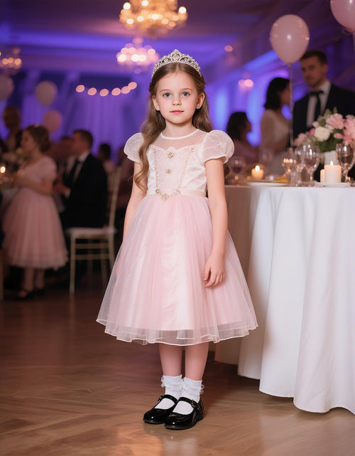 Load image into Gallery viewer, Rthjsfj Girls Cotton Lace Dress Socks White 1 Pack Size 4-6 Years
