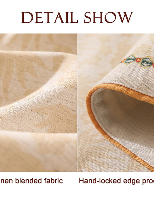 Load image into Gallery viewer, patdrea Tropical Linen Table Runner 12x102in Yellow Pineapple Floral Modern
