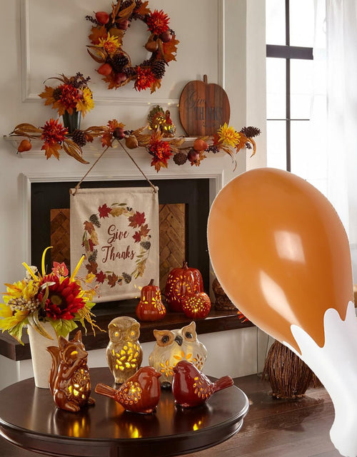 Load image into Gallery viewer, AIUPUOC Thanksgiving Turkey Leg Inflatable Balloon 24'' Orange 1Pc PVC
