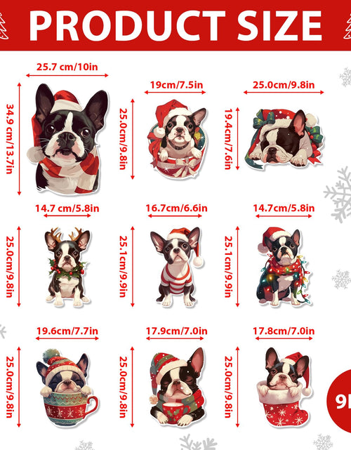 Load image into Gallery viewer, Ciazoxa Christmas Golden Doodle Tree Topper 9Pcs Ornament Xmas Decor
