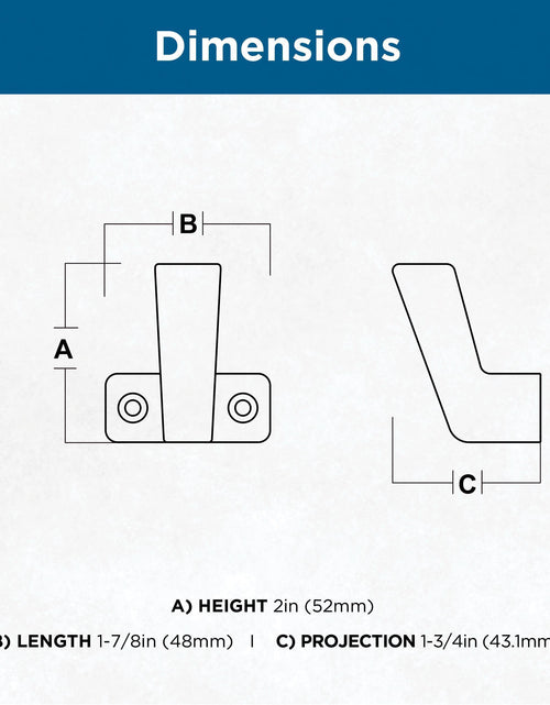 Load image into Gallery viewer, Franklin Brass Geometric Single Wall Hooks Matte Black 5-Pack
