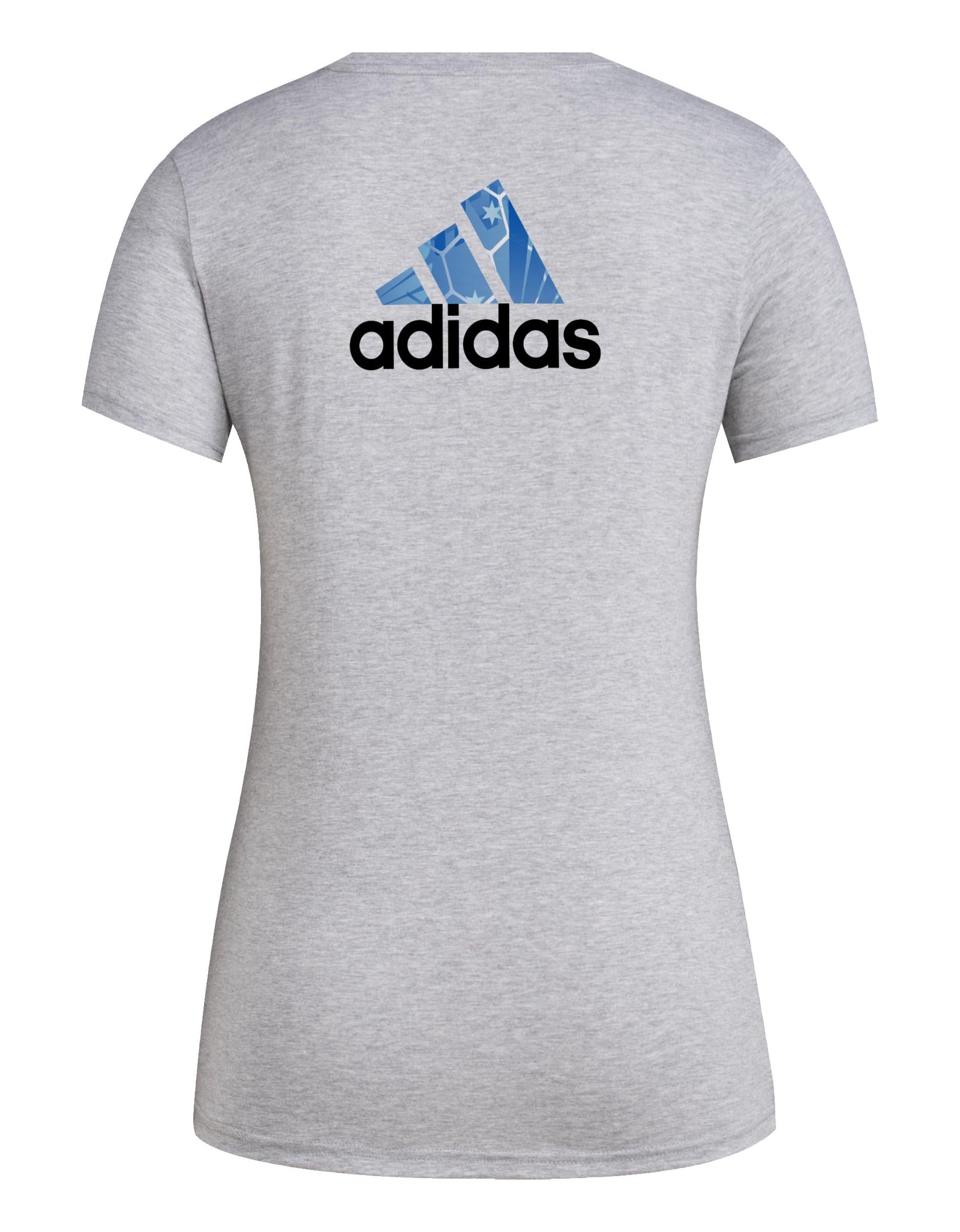 adidas Minnesota United FC Womens Local Pop Pre-game T-shirt Grey Heather Size S