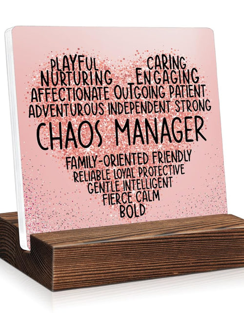 Load image into Gallery viewer, Mhfpl Social Worker Thank You Acrylic Plaque Sign 3.92x3.92x0.3 Lucency
